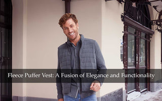 Fleece Puffer Vest: A Fusion of Elegance and Functionality