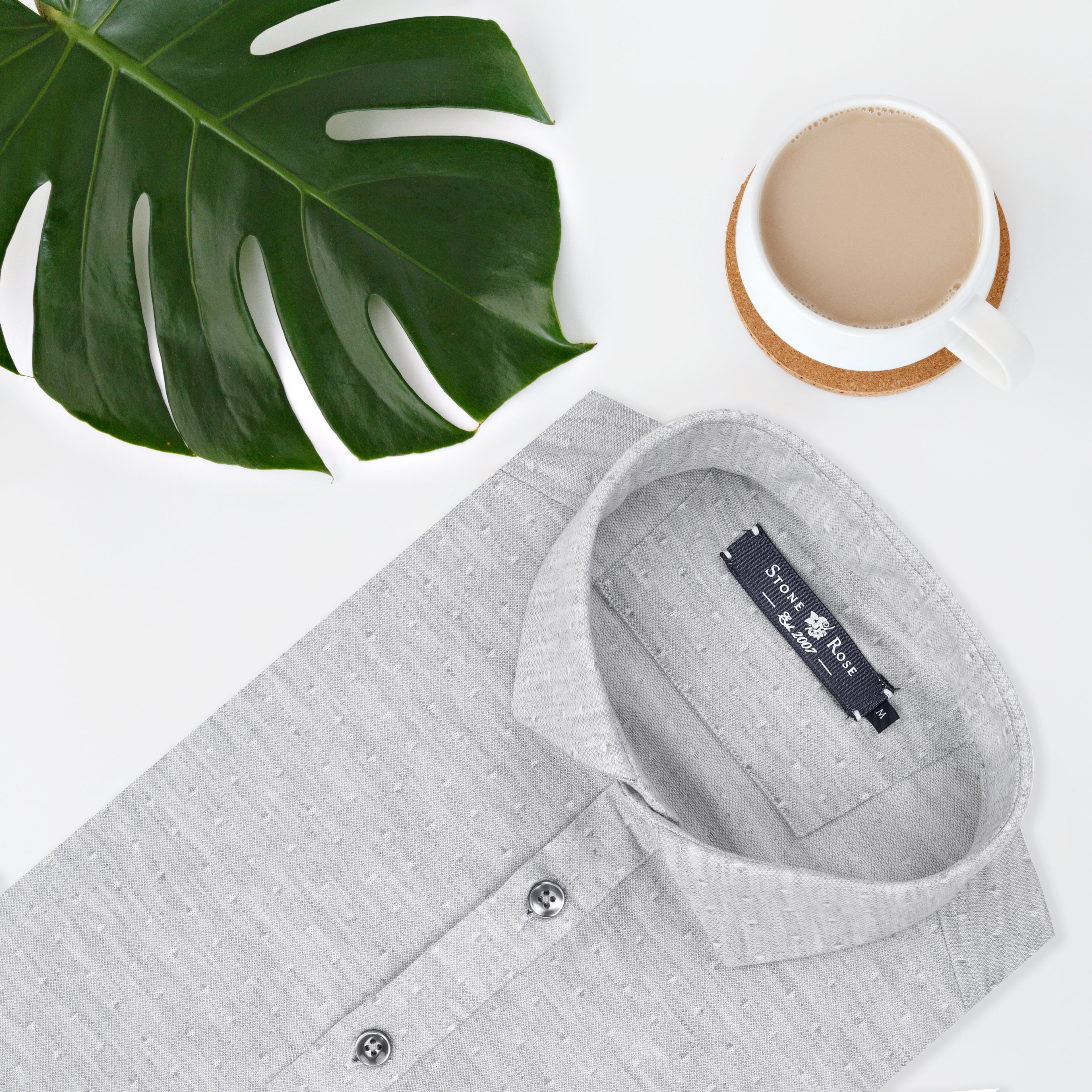 Polo Shirts-Stone Rose