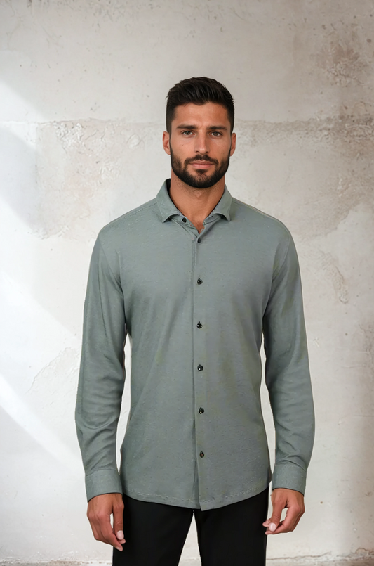 ORIGIN - Grey Long Sleeve Shirt