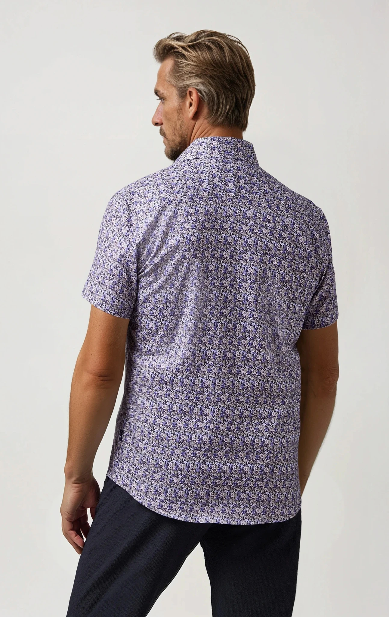 NOVA - Purple Floral Meadow Print
