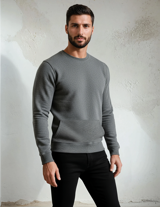 Grey Design Sweater