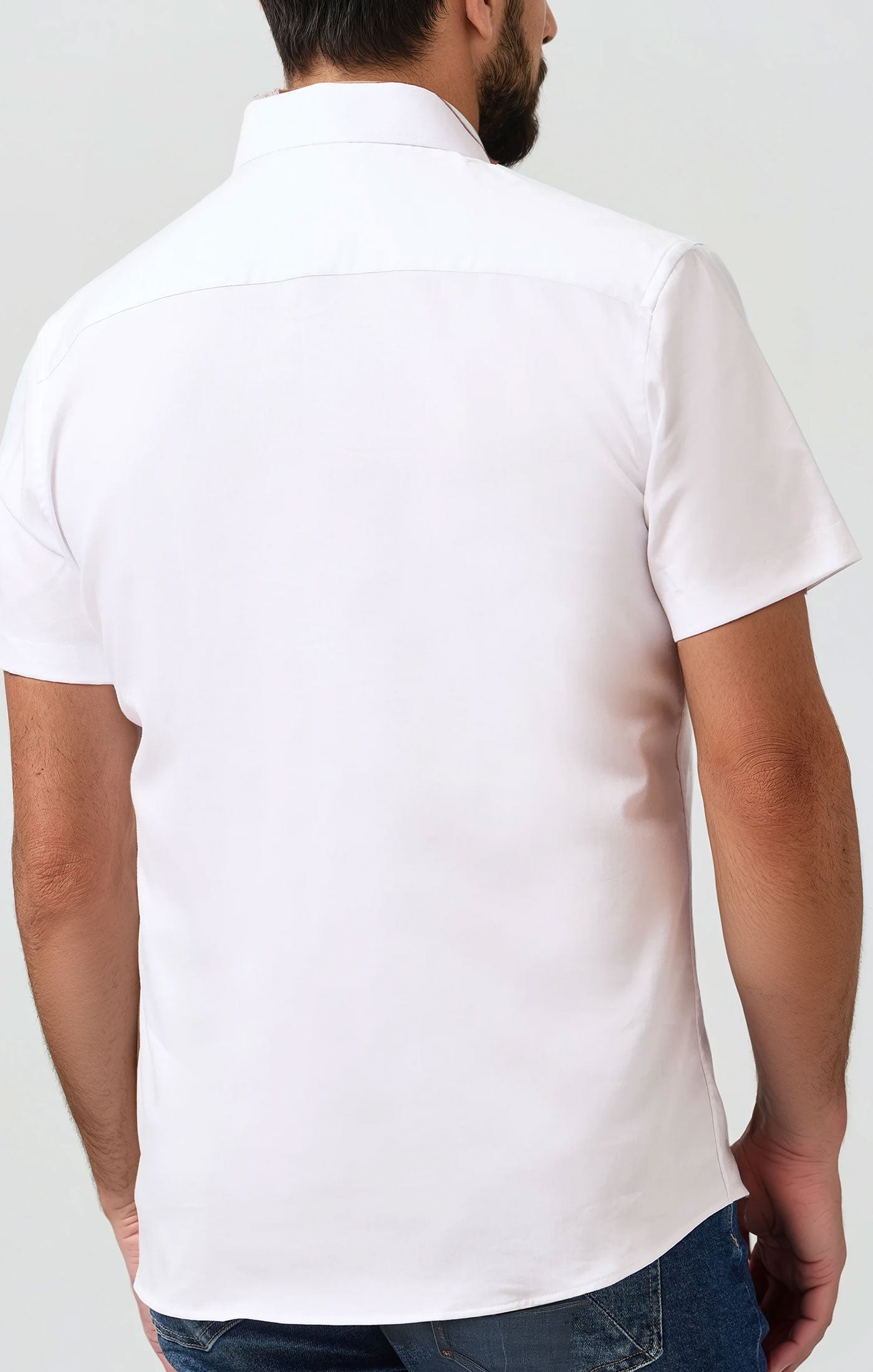 MONARCH - White Edge Short Sleeve Shirt