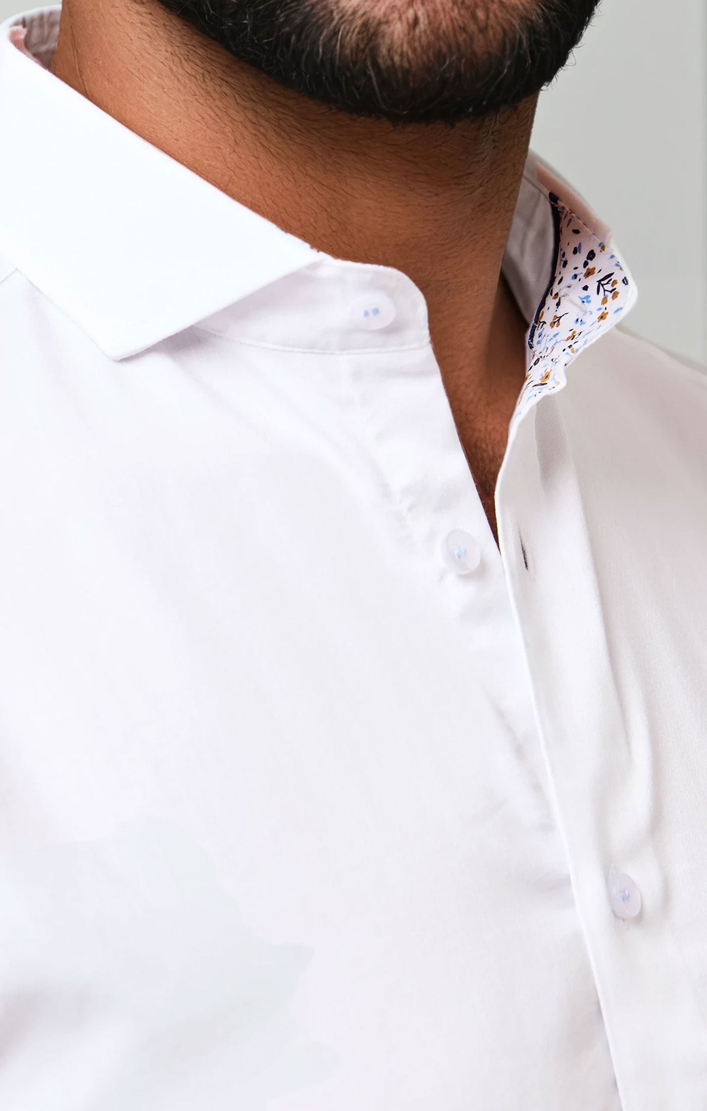 Monarch White Edge Short Sleeve Shirt Mens Premium Button-Down | Stone Rose White / XXXL Monarch White Edge Short Sleeve Shirt Mens Premium Button-Down | Stone Rose White / XXXL