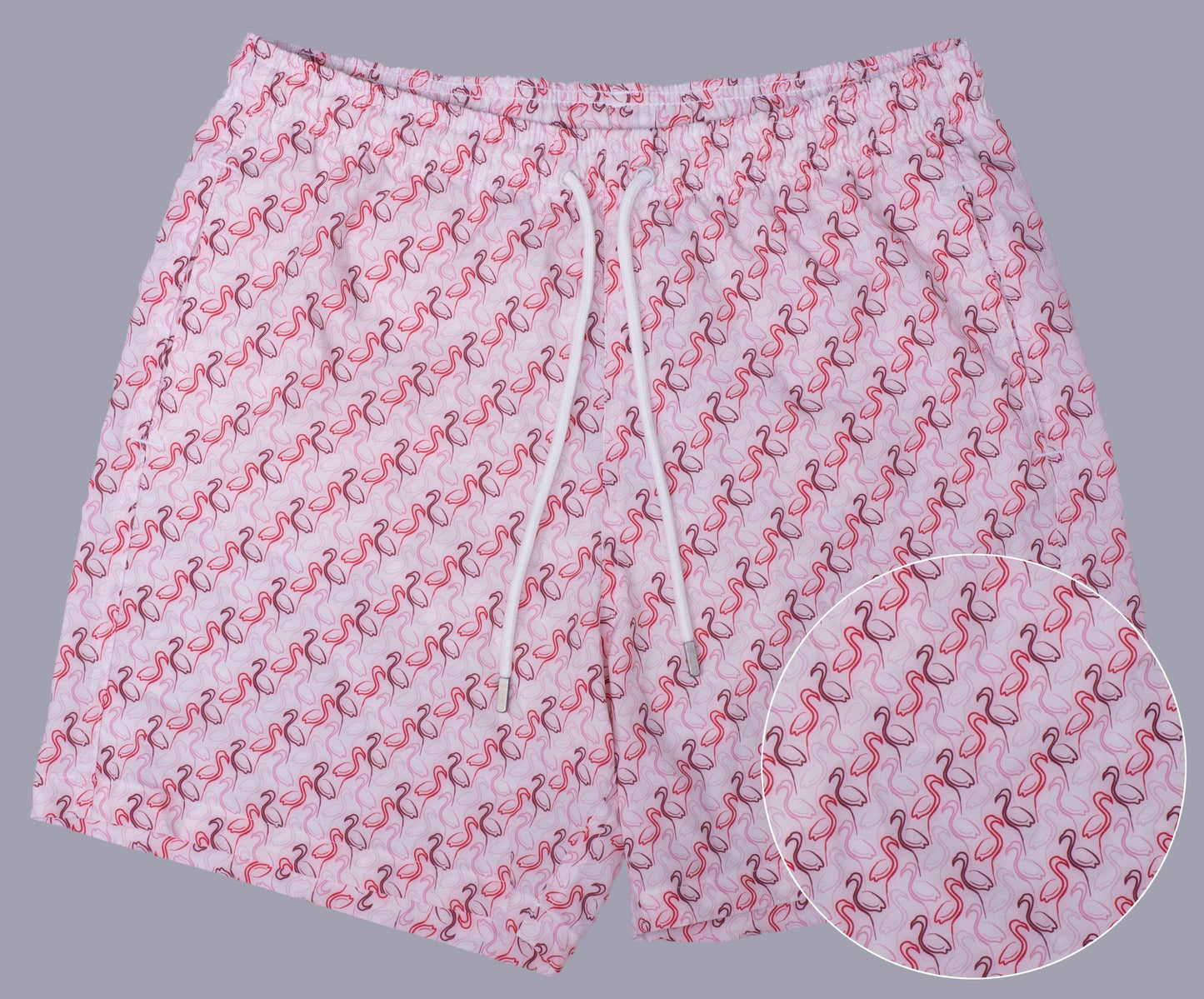 Pink Flamingo Swim Shorts