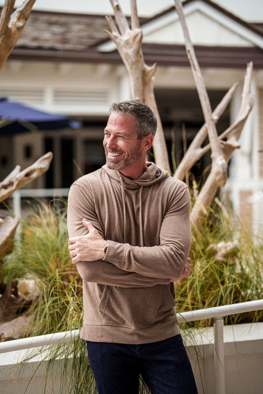 Fossil Solid Fleece Hoodie