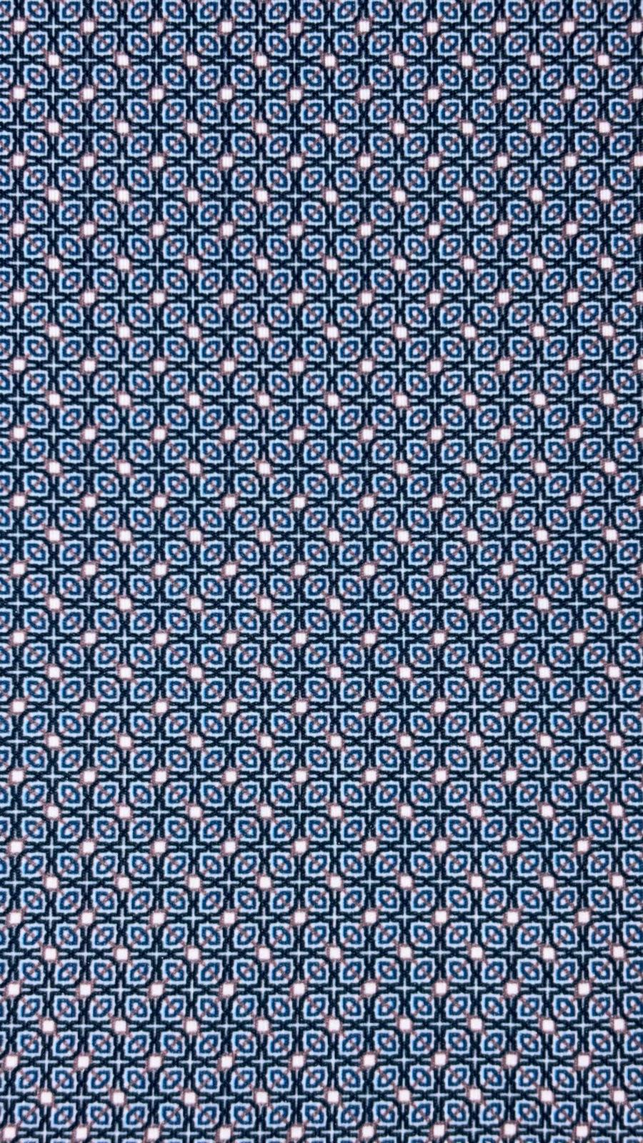 APEX - Dark Navy Interlinked Motif Shirt