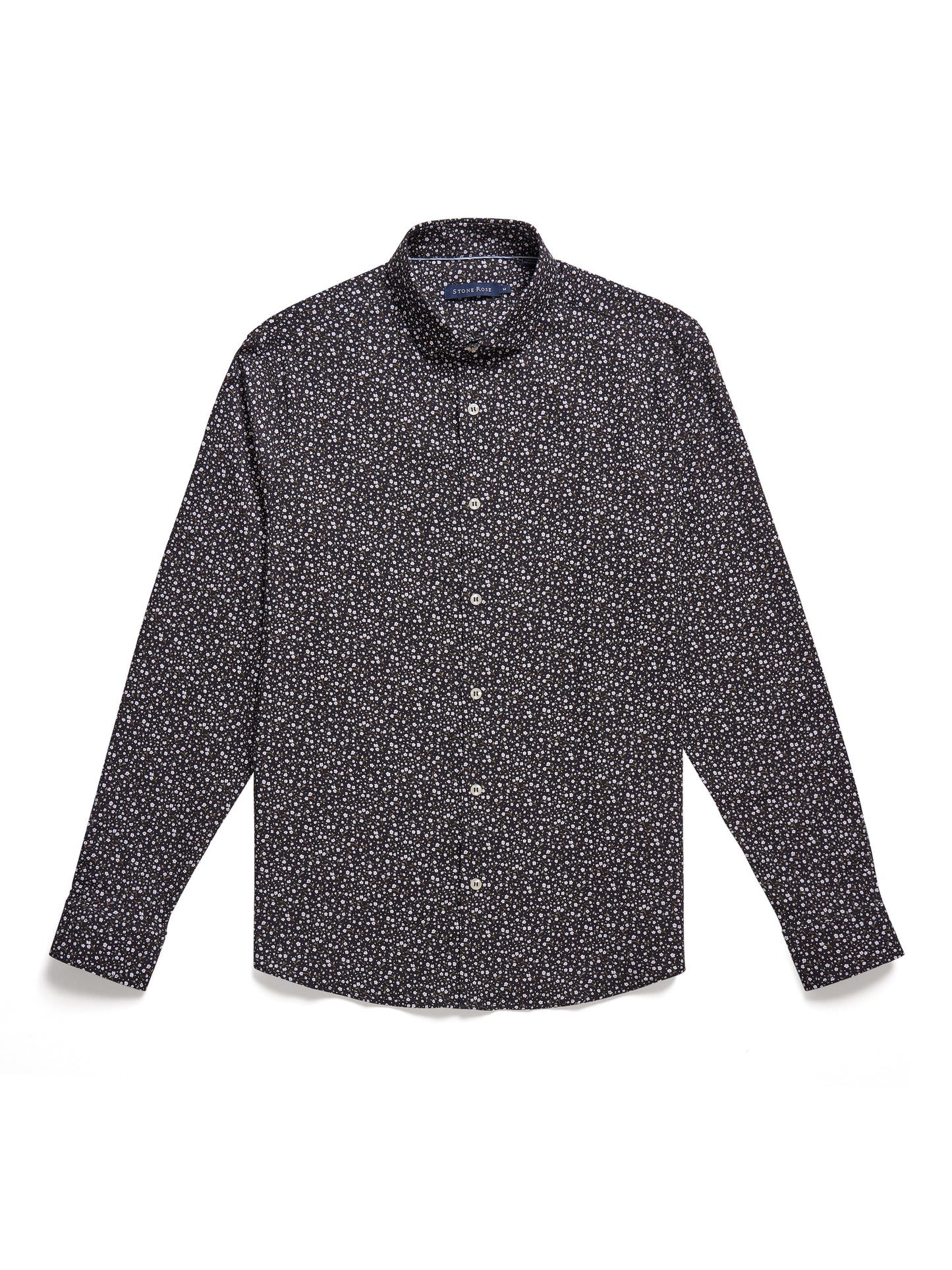 NOVA - Dark Navy Meadow Ditsy Shirt