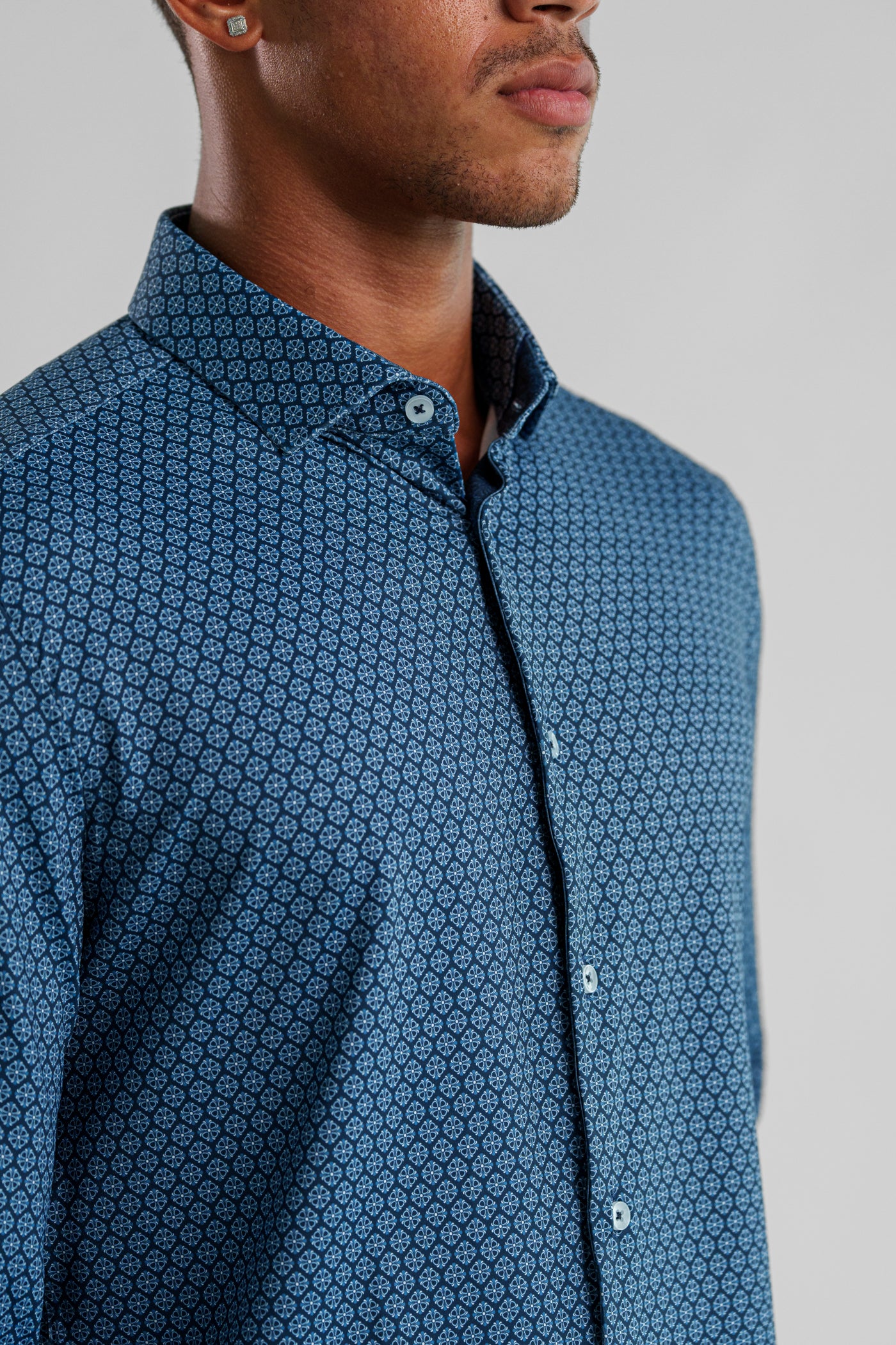 APEX - Dark Navy Medallion Geo