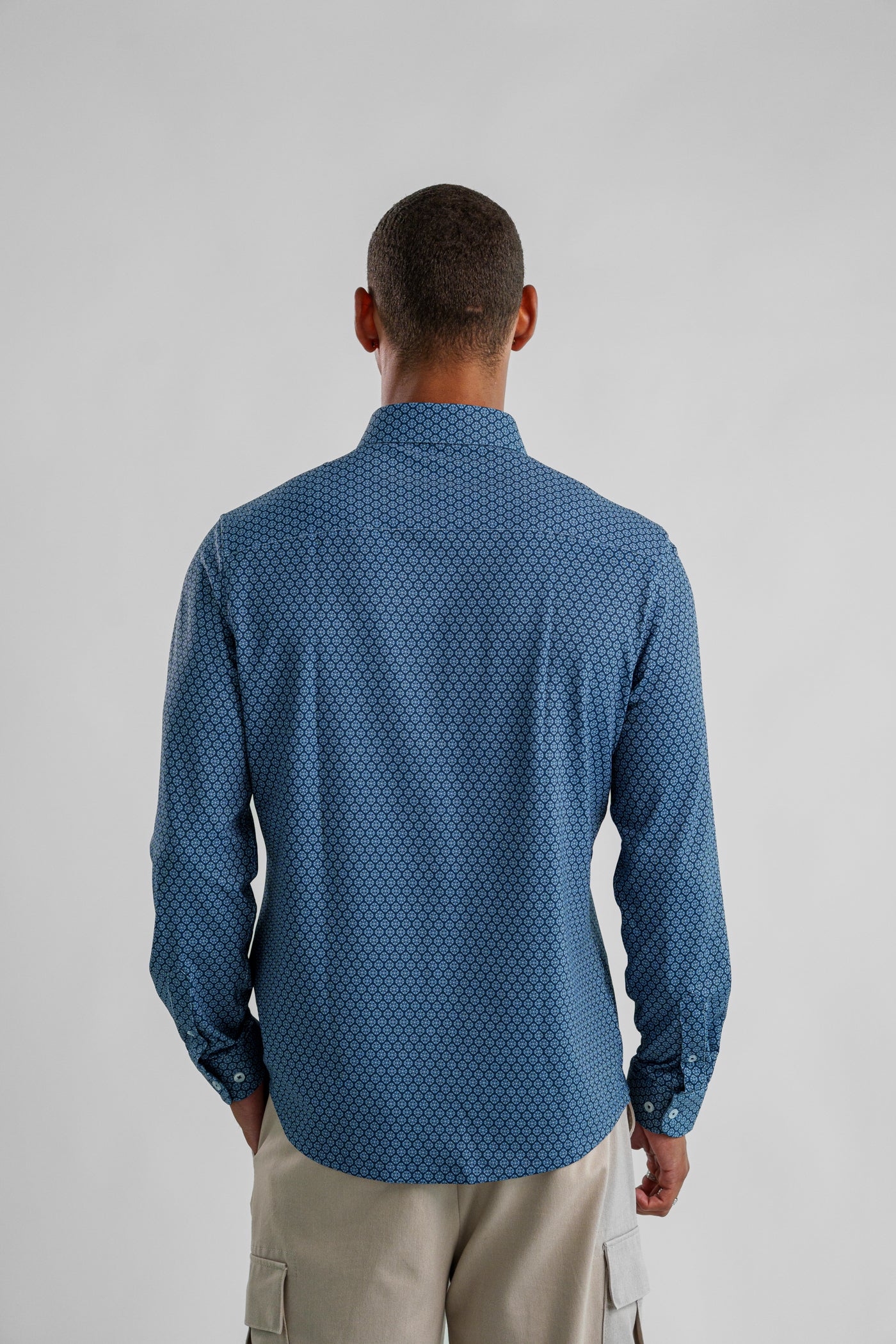 APEX - Dark Navy Medallion Geo