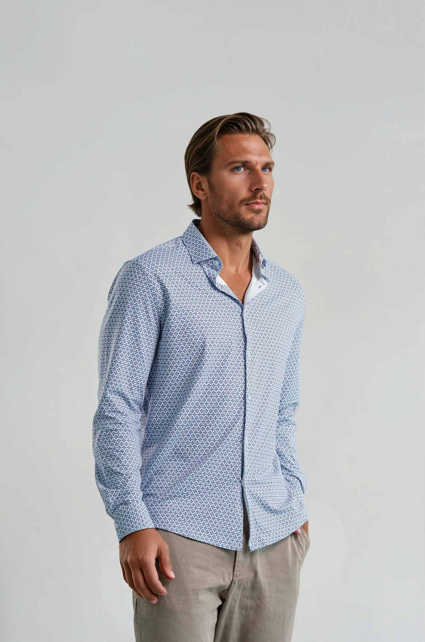 APEX - Light Blue Medallion Geo