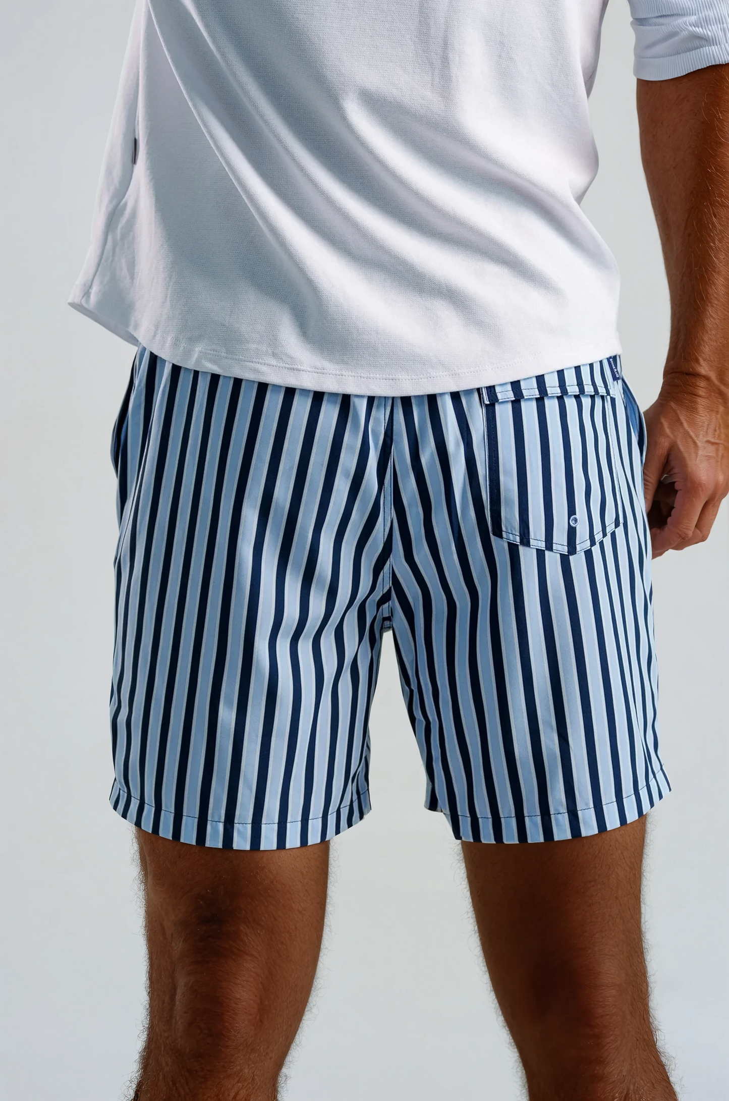 HELIOS - Light Blue Riviera Stripe