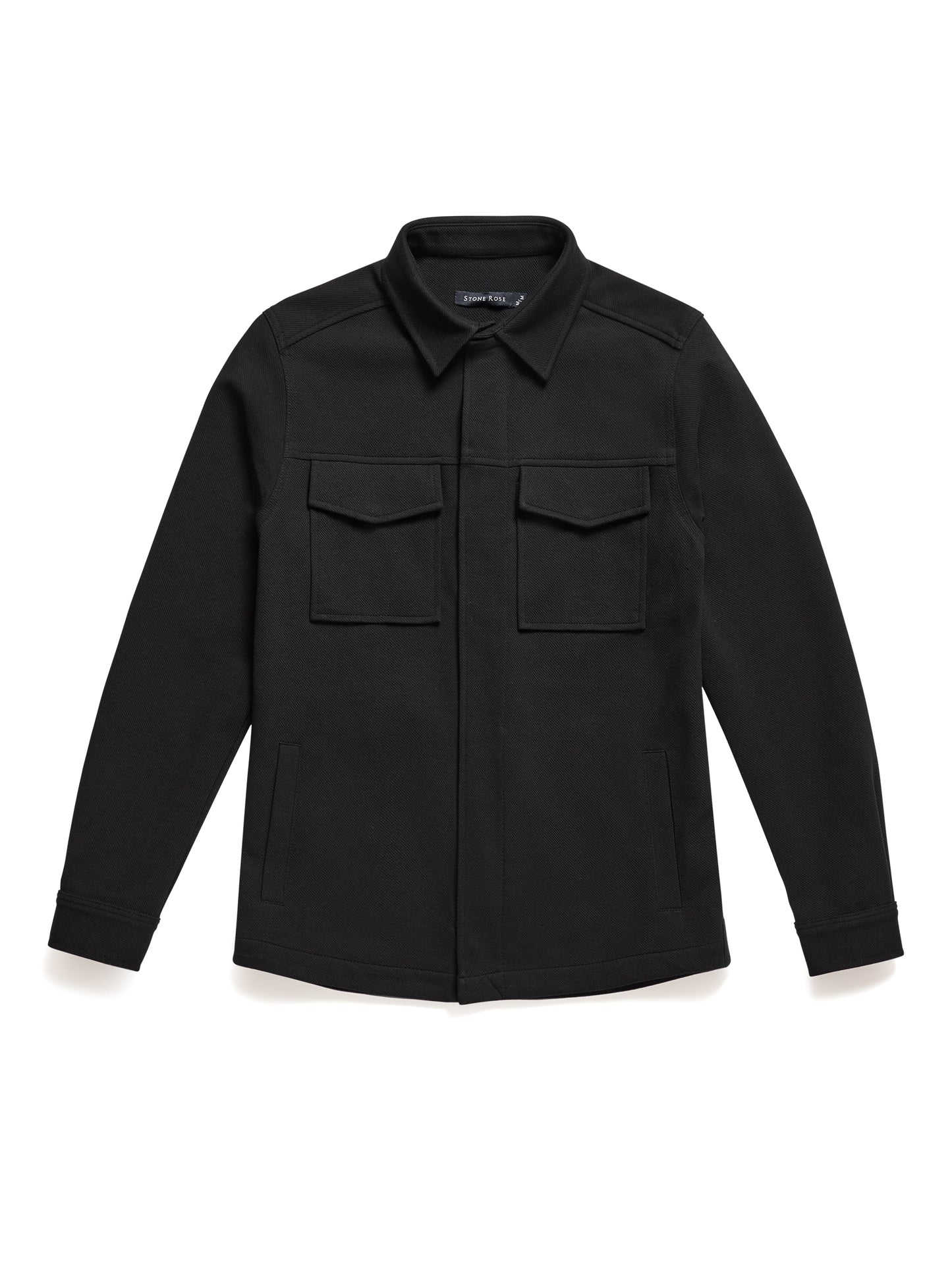 STUDIO - Black Stretch Twill Jacket