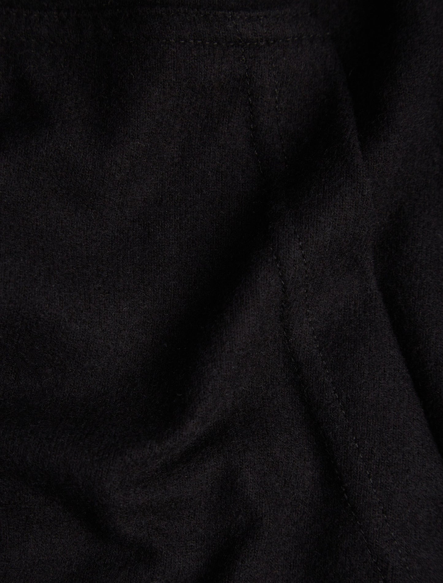 Black T-Series Fleece Knit Hoodie