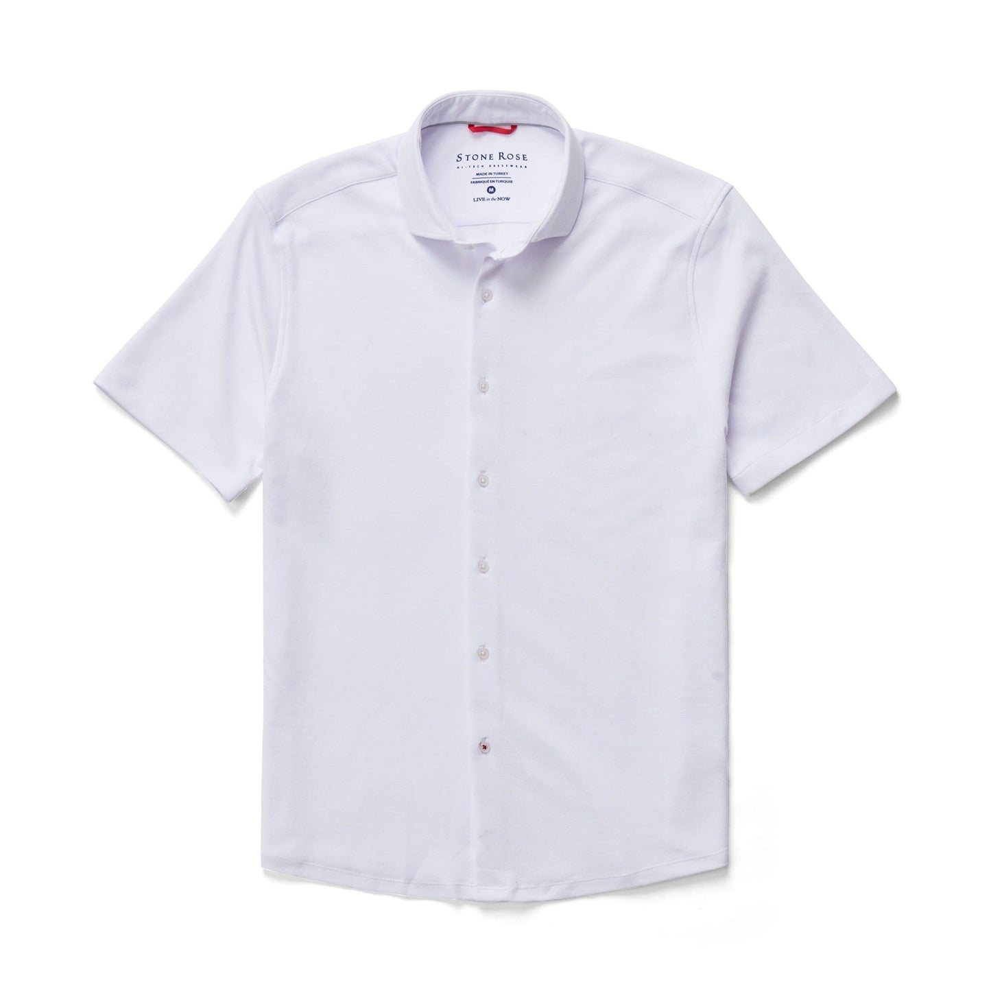 ORIGIN - White Short Sleeve T-Series Shirt