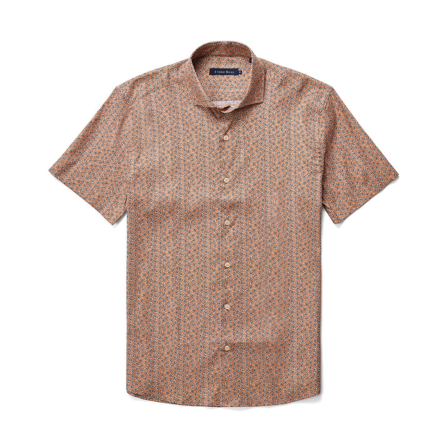 Copper Daisies Short Sleeve Shirt