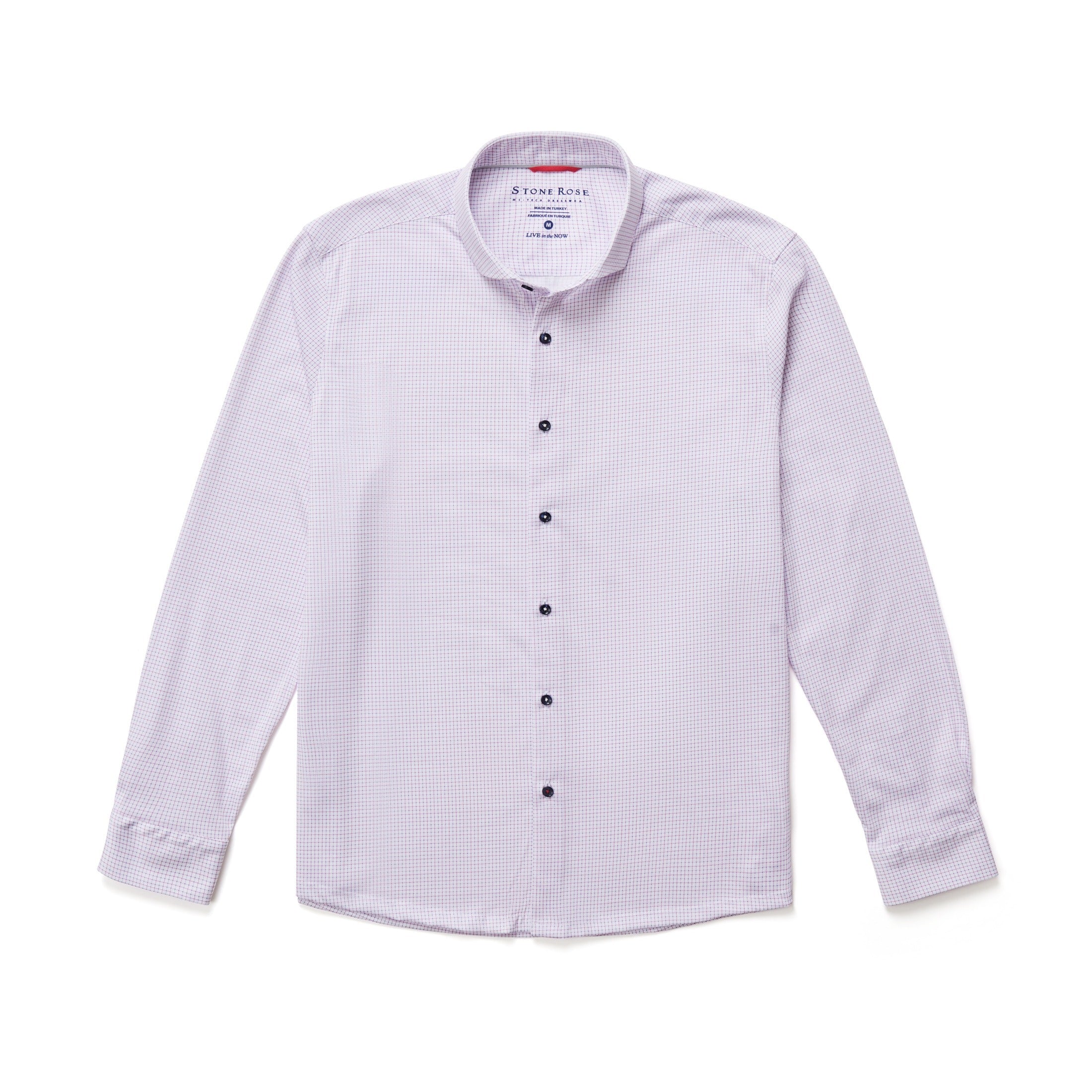 Lavender Windowframe Long Sleeve Shirt