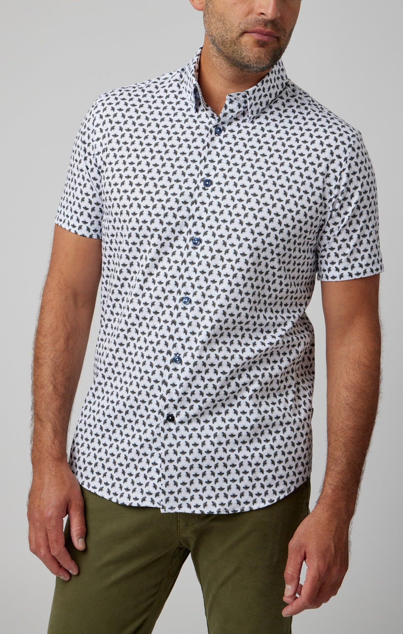 bee dress shirt Amazon.com: Cute Honey Bee and Floral Men's Hawaiian Shirt Short Sleeve Button Down Summer Beach Casual Aloha Shirt S : Clothing, Shoes & Jewelry