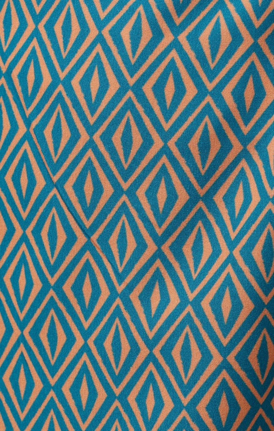 HELIOS - Blue Retro Diamond Swim Shorts