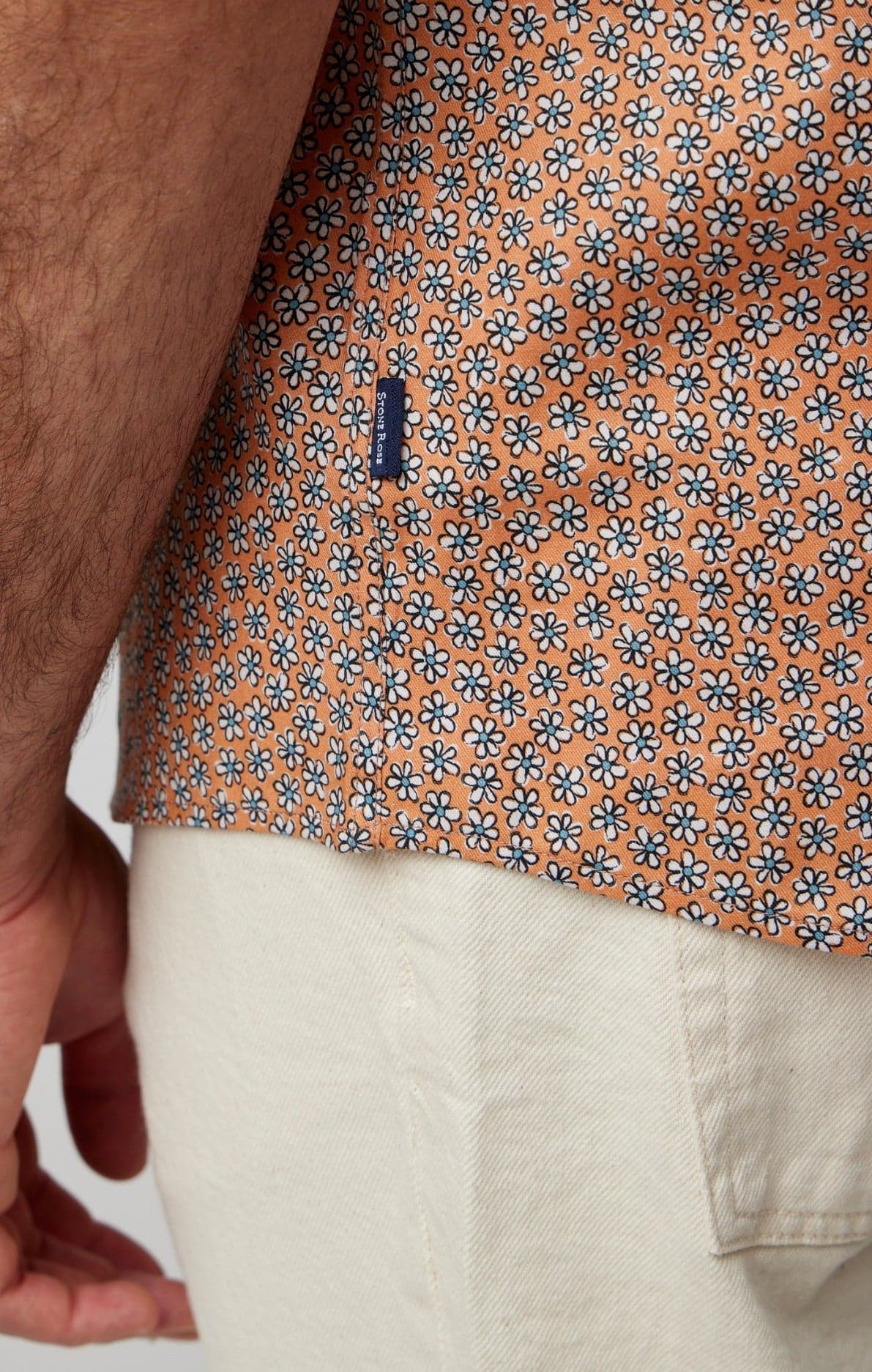 Copper Daisies Short Sleeve Shirt