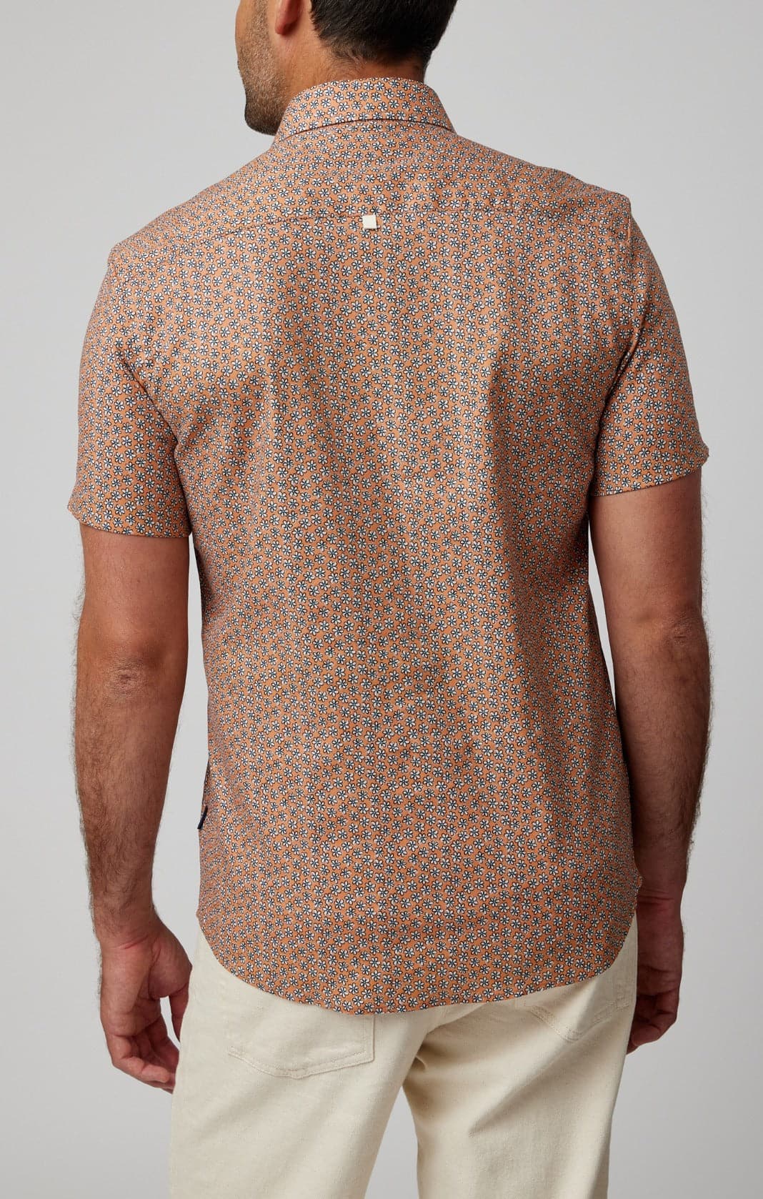 Copper Daisies Short Sleeve Shirt