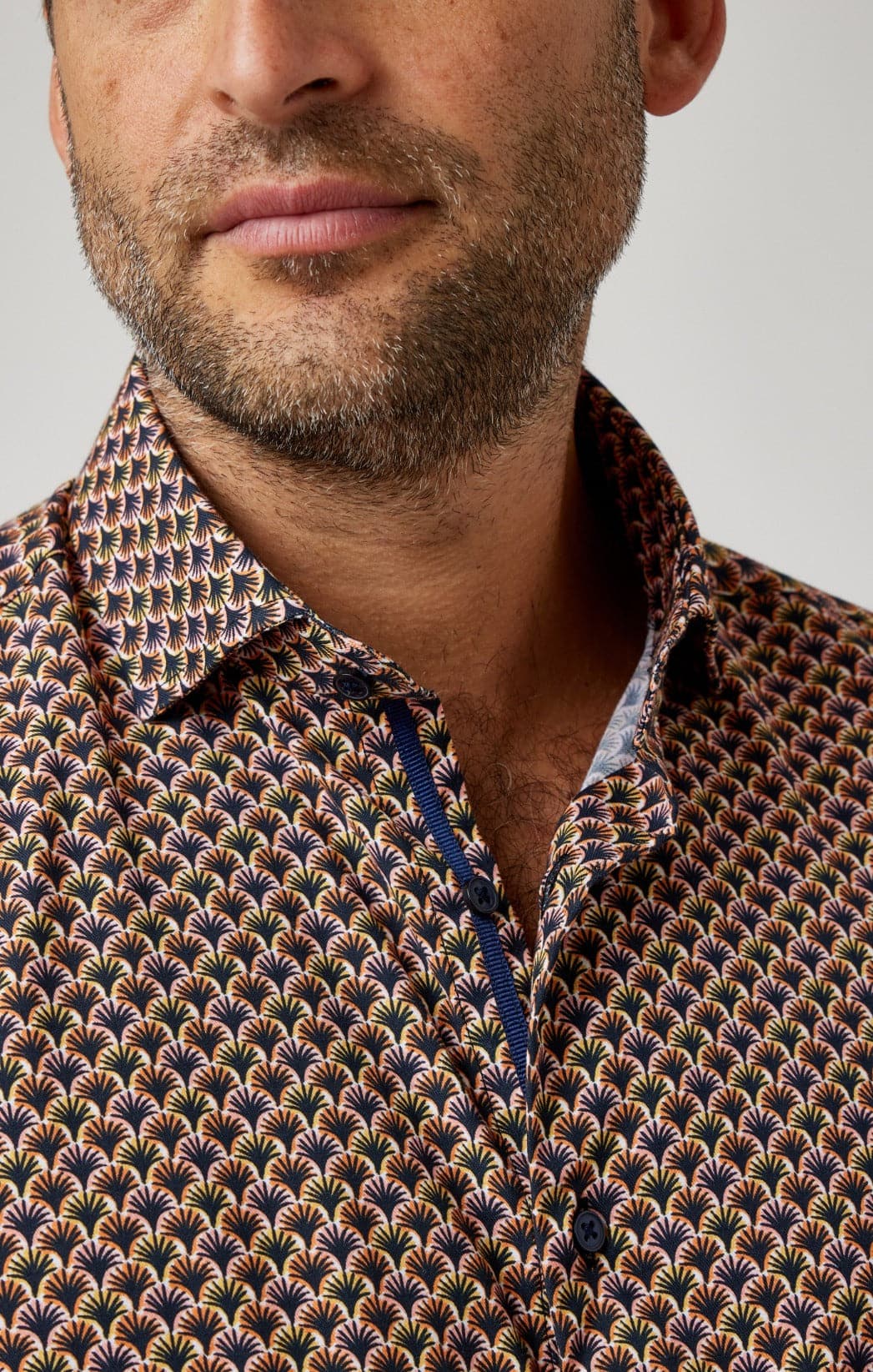 Copper Palms Short Sleeve Shirt