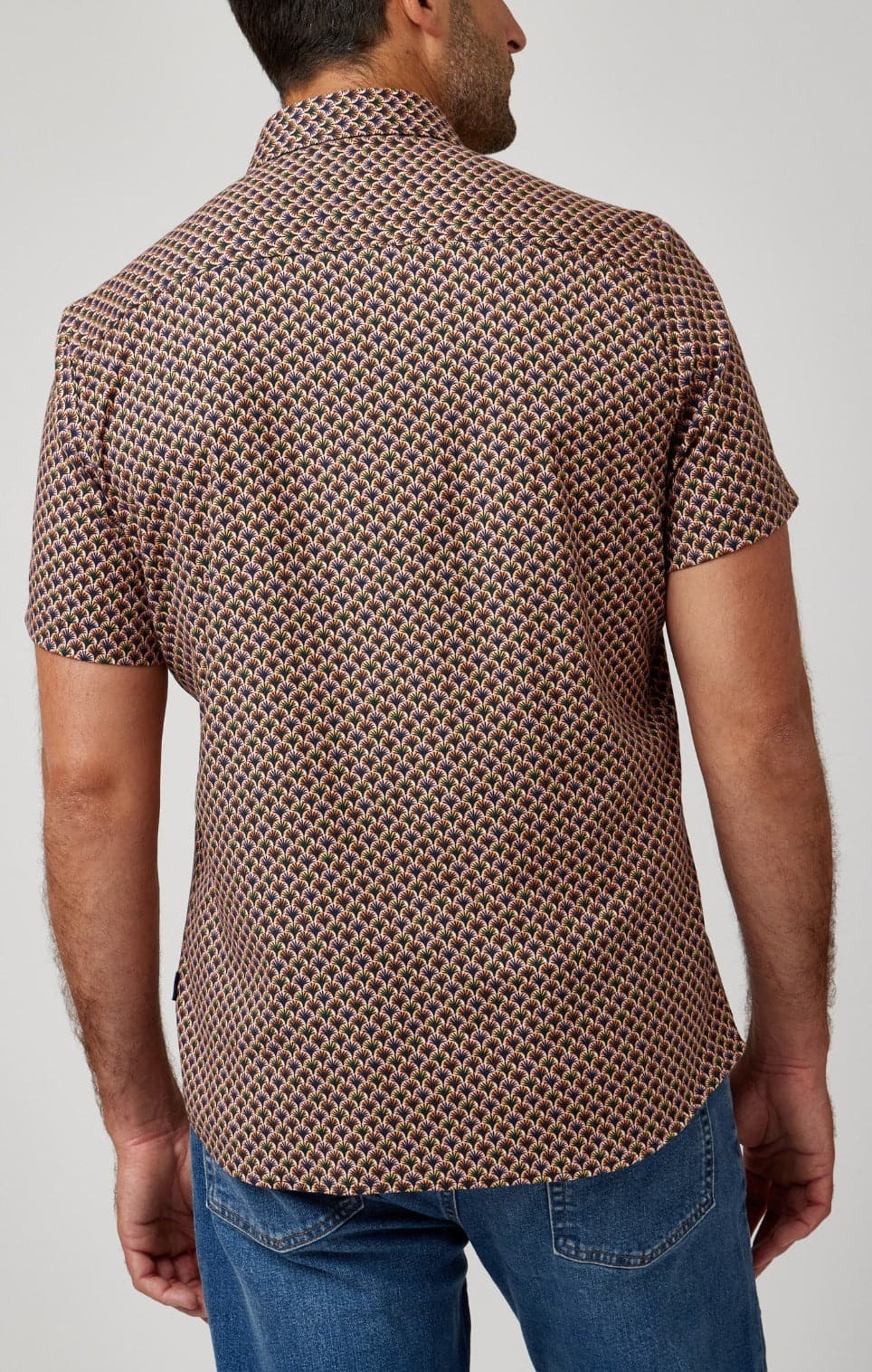 Copper Palms Short Sleeve Shirt