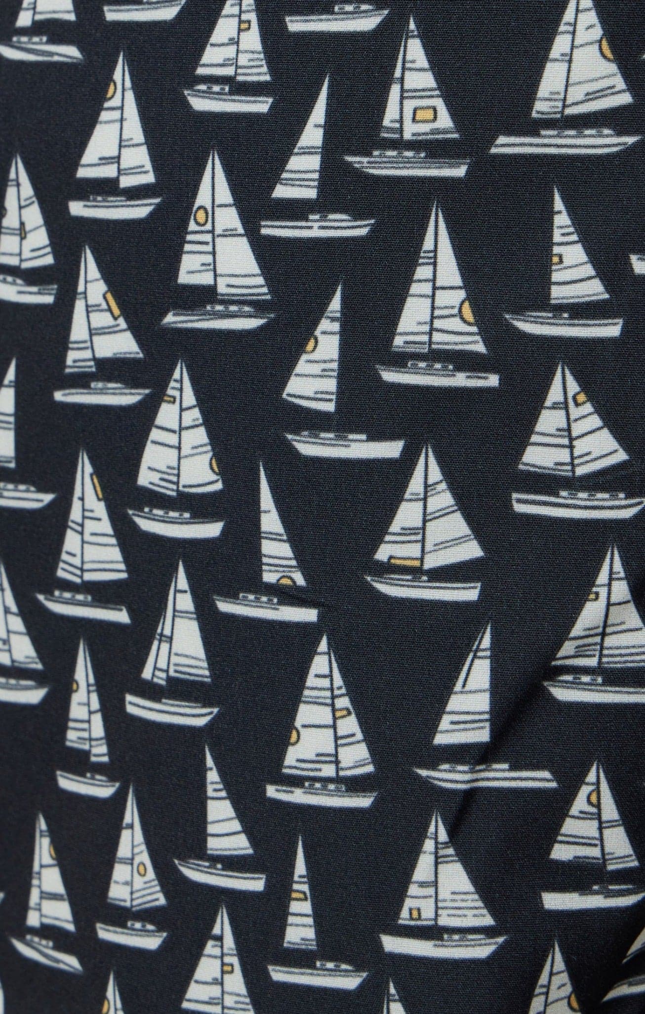 HELIOS - Black Sailboats Swim Shorts