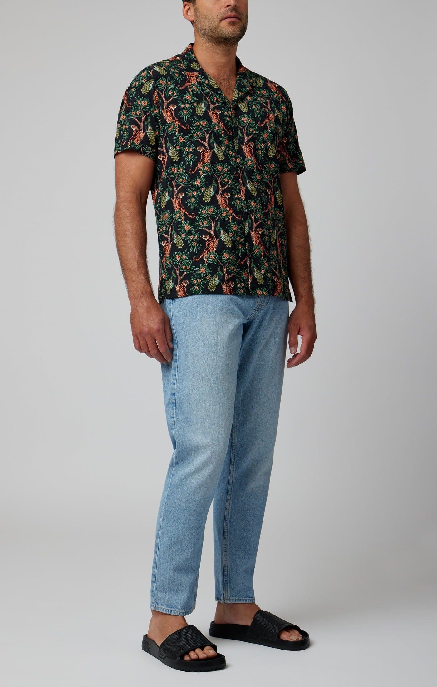 Black Tigers Short Sleeve Shirt