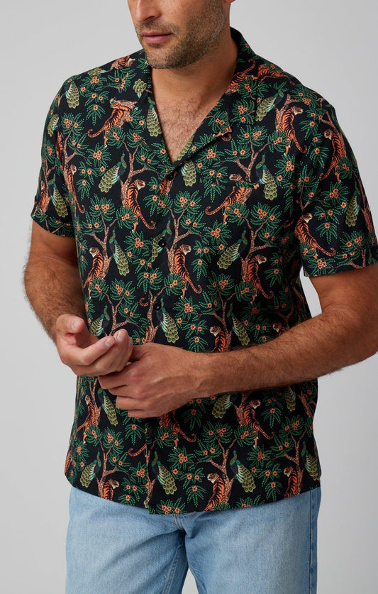 Black Tigers Short Sleeve Shirt