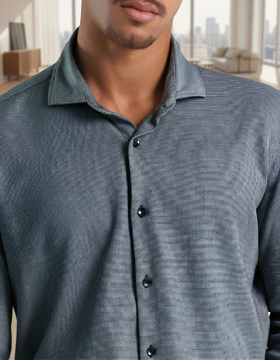 ORIGIN - Grey Long Sleeve Shirt