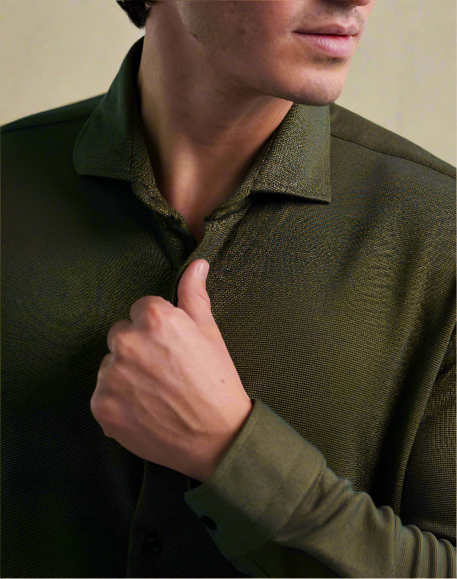 ORIGIN - Olive Long Sleeve Shirt