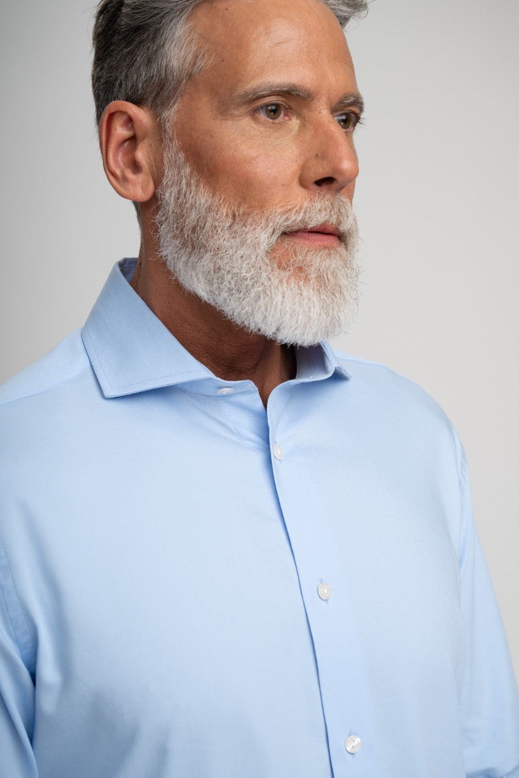 MONARCH - Light Blue Heritage Long Sleeve Shirt