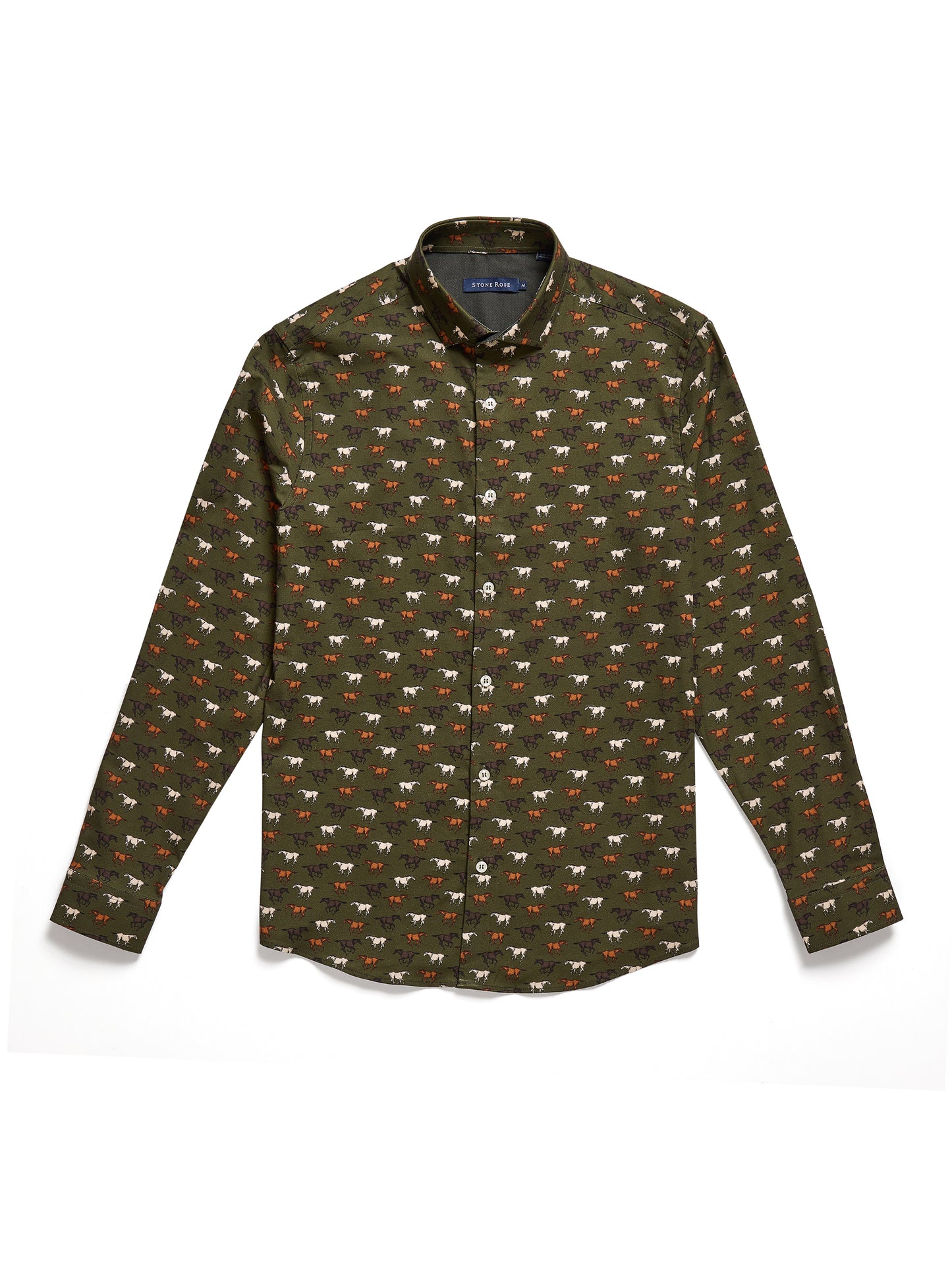NOVA - Dark Green Wild Stallions Shirt