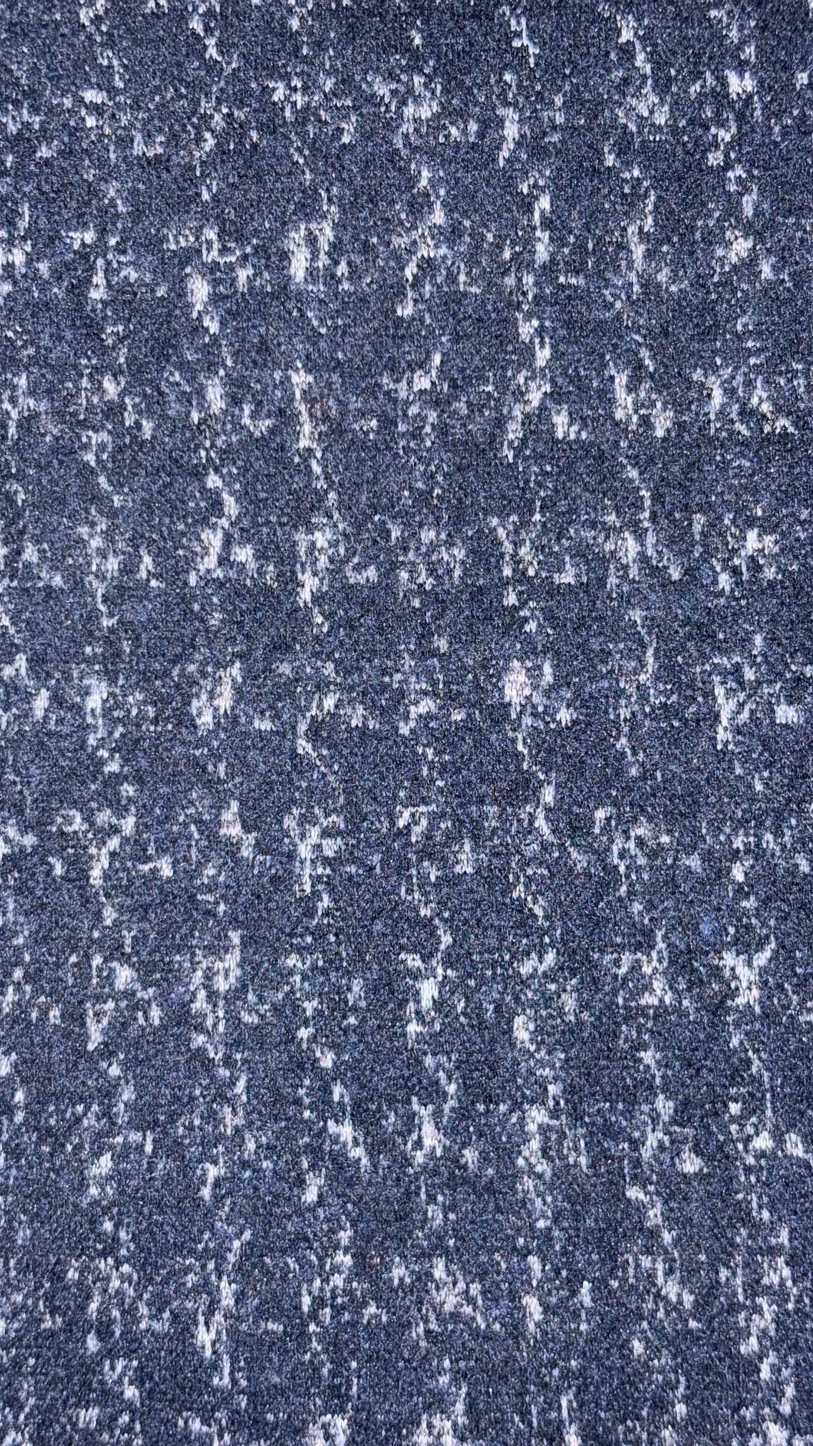 HUNTER - Dark Navy Knit Houndstooth Jacket