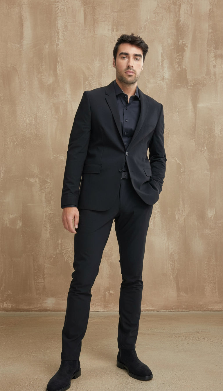 Black Stretch Performance Pants