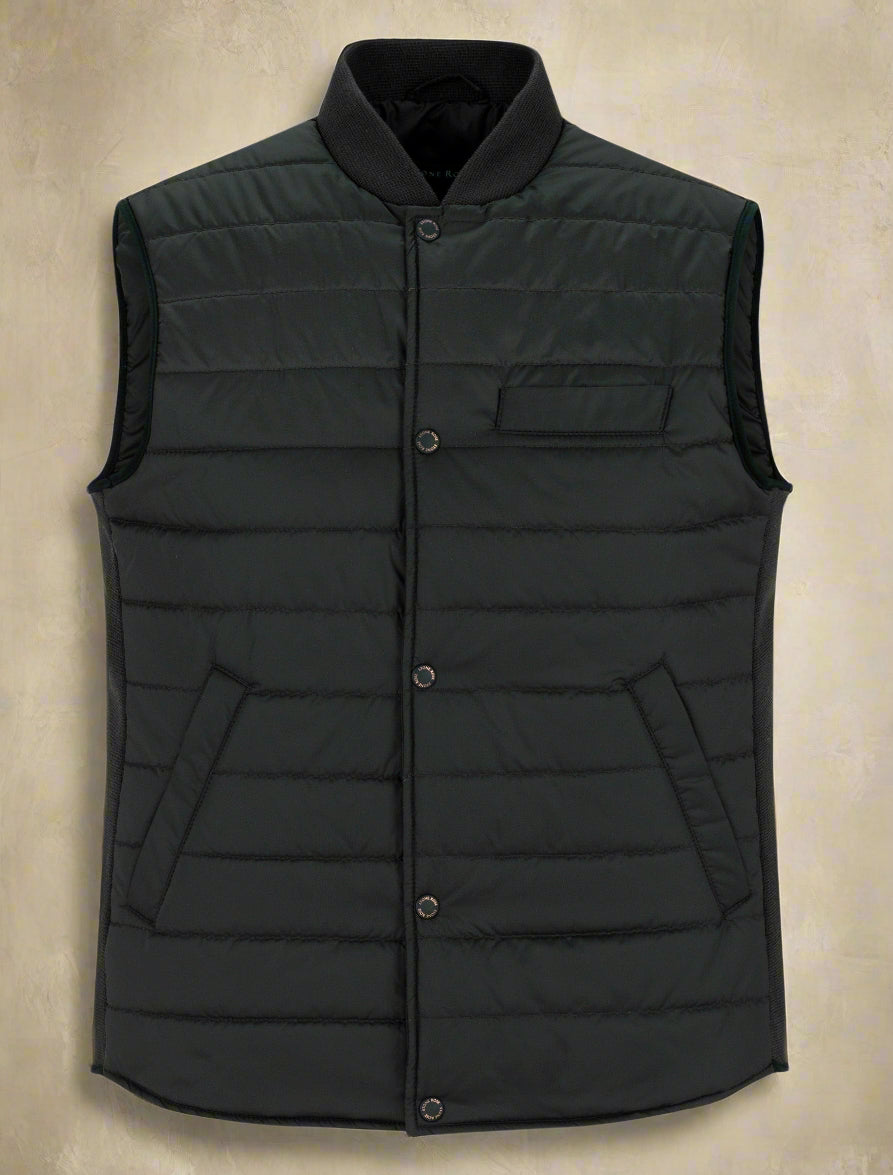Dark Green Puffer Vest