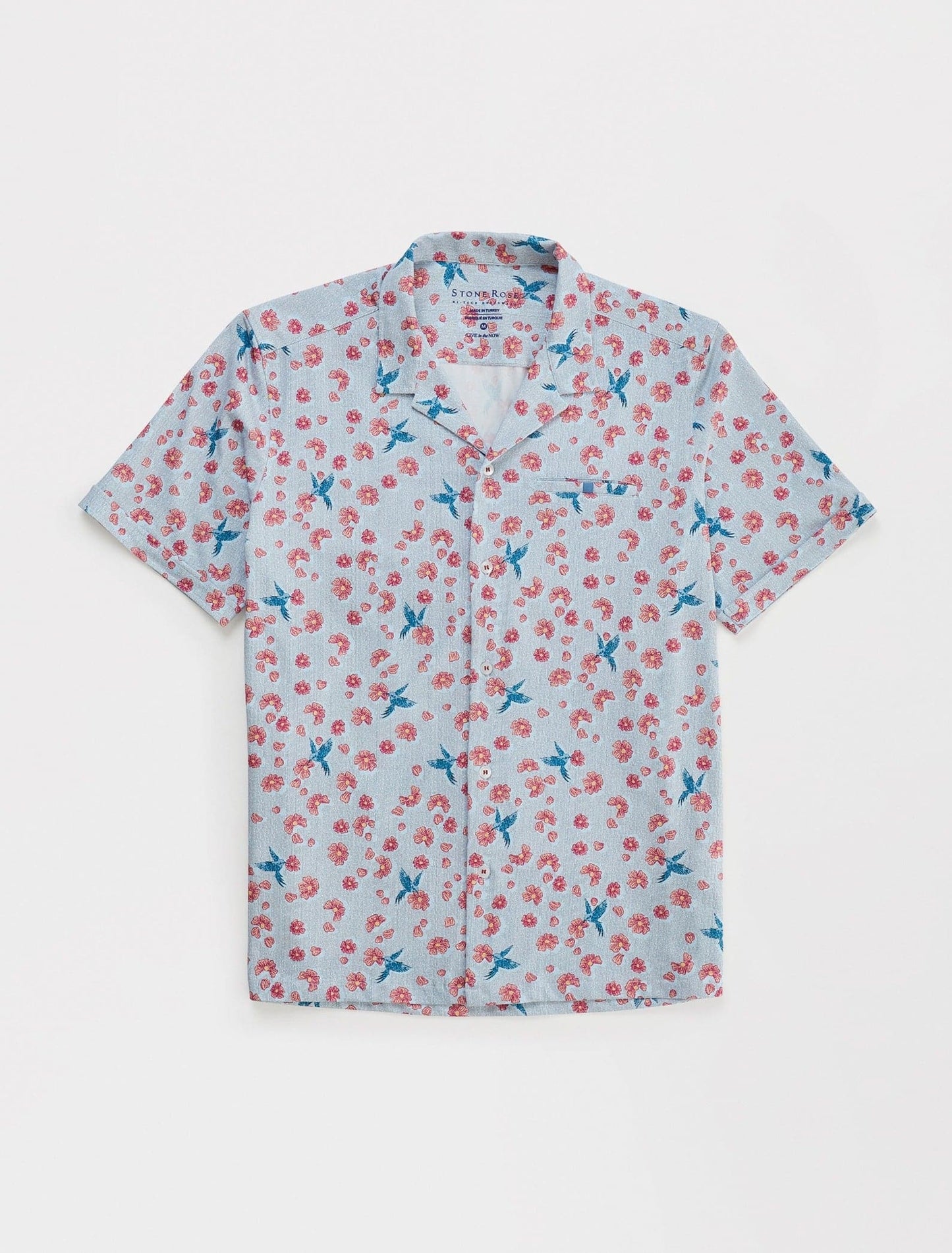 Blue Hummingbird T-Series DryTouch Resort Collar Shirt