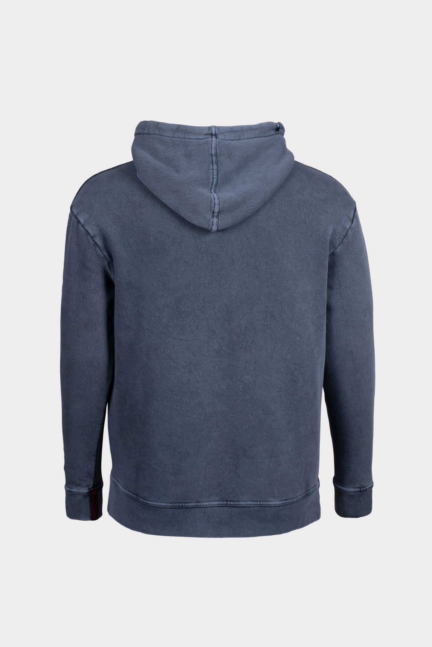 Navy Fleece Acid Wash Hoodie