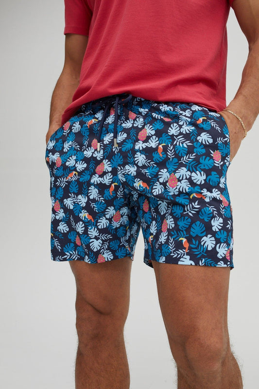 Parrot Print Swim Shorts