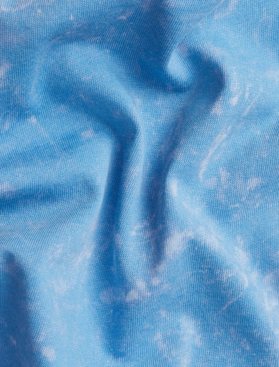 Light Blue Jersey Short Sleeve Polo