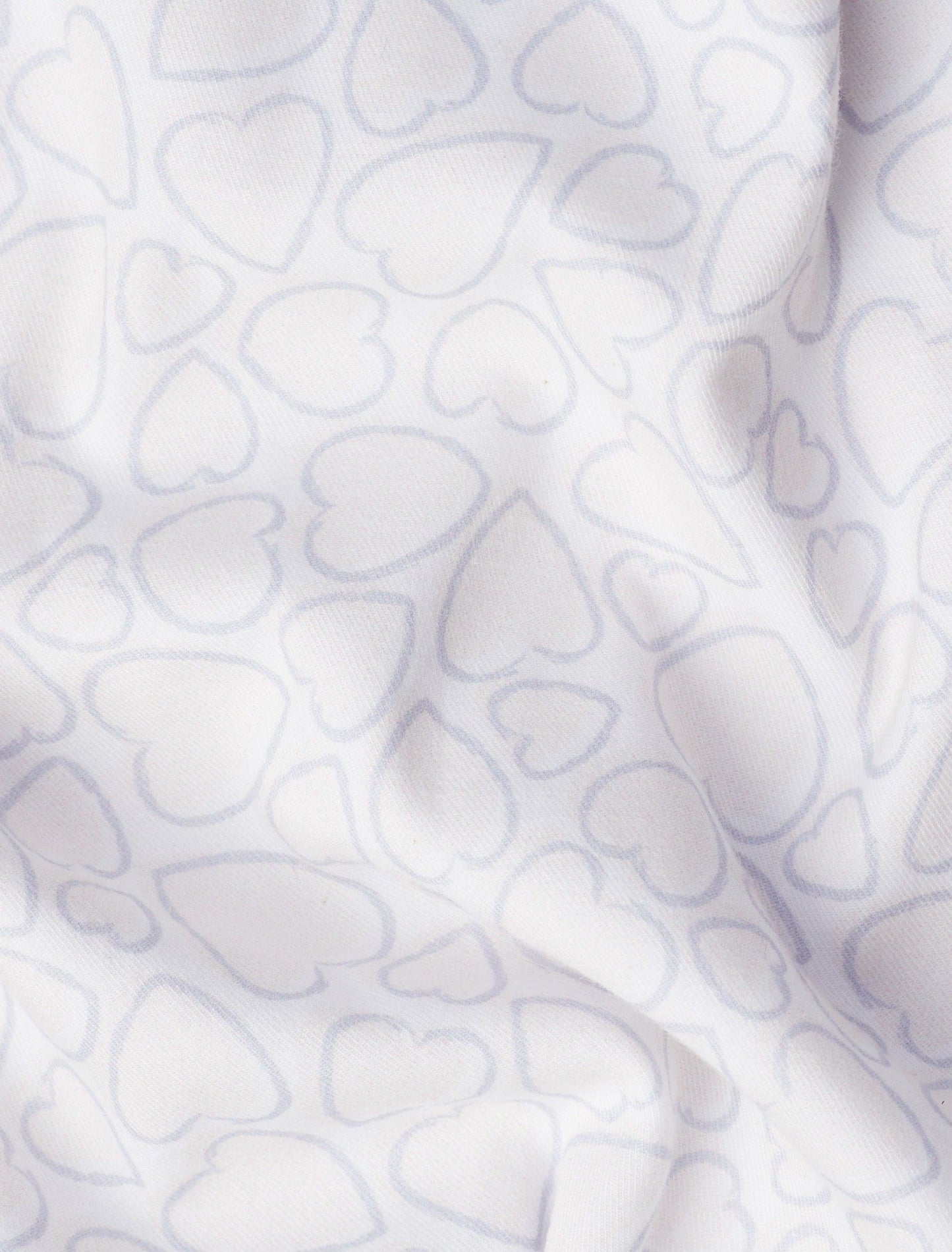 Grey Hearts Short Sleeve Shirt