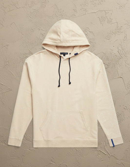 Sand Acid-Washed Pullover Hoodie