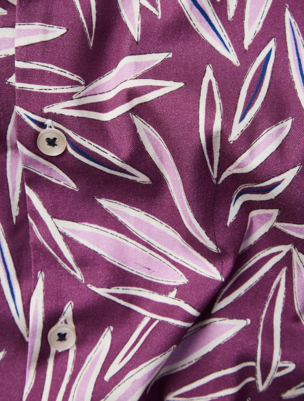 Purple Leaf Resort Short Sleeve Shirt