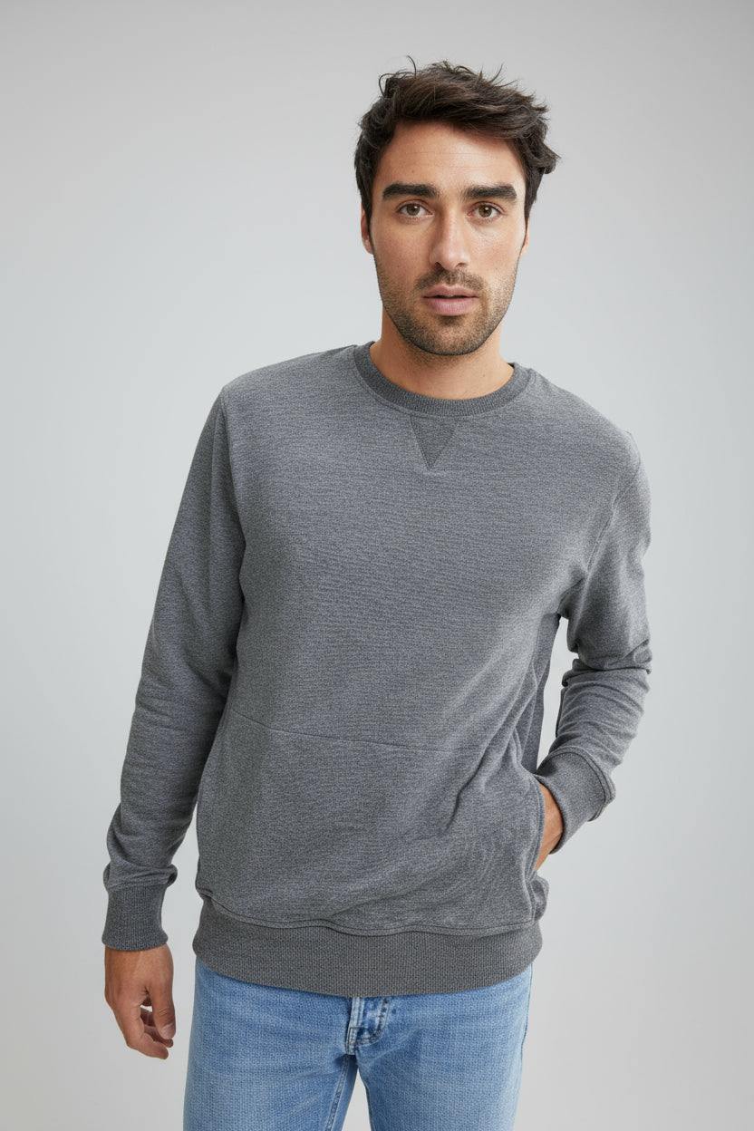 Grey Design Sweater