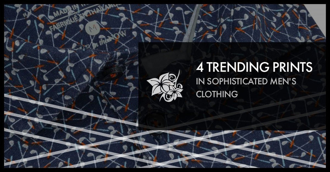 4 Trending Prints In Sophisticated Men's Clothing-Stone Rose