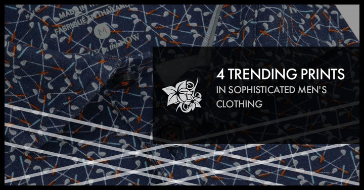 4 Trending Prints In Sophisticated Men's Clothing-Stone Rose