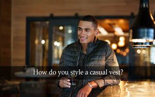 How do you style a casual vest?