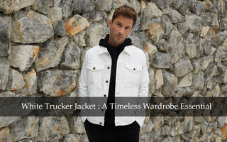 White Trucker Jacket : A Timeless Wardrobe Essential