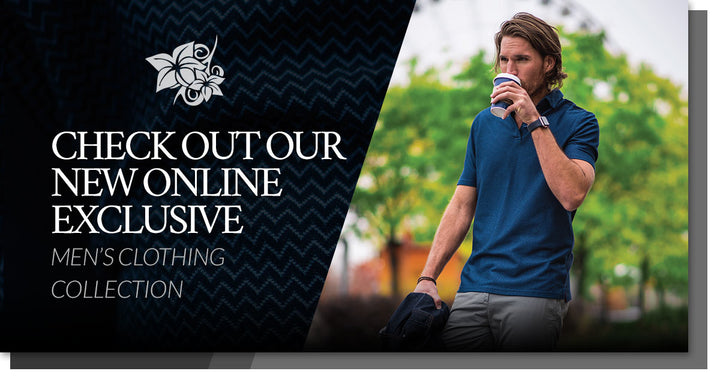 Check Out Our New Online Exclusive Men’s Clothing Collection