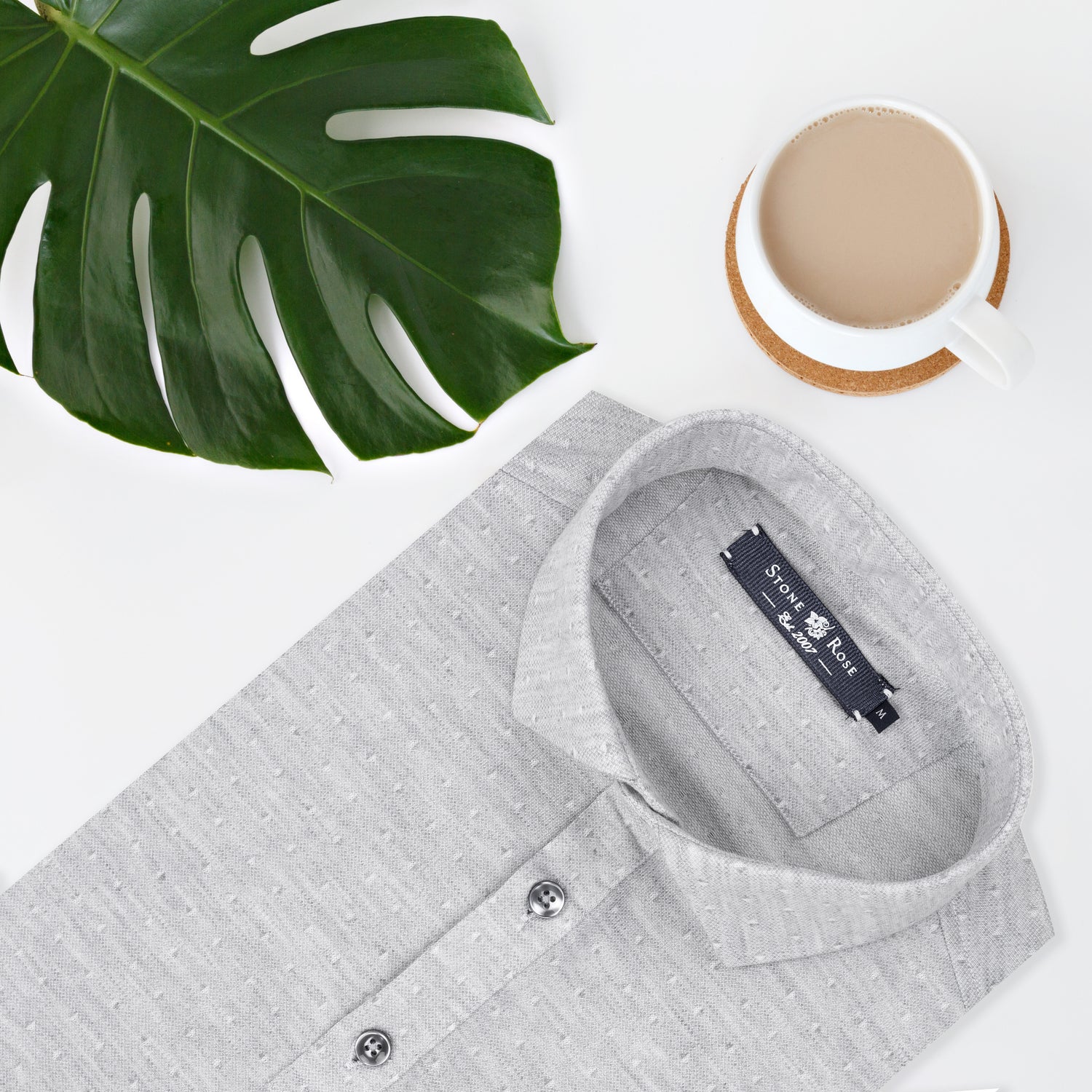 Polo Shirts-Stone Rose